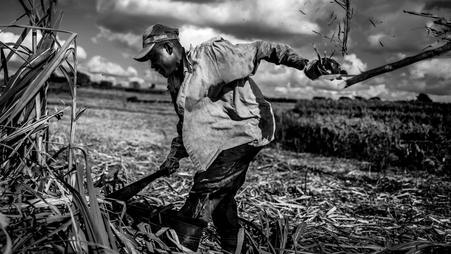 Un trabajador haitiano en un batey (J. Arcenillas)