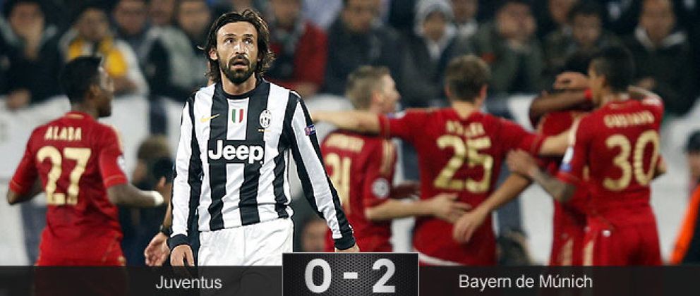 Foto: El Bayern neutraliza a la Juventus en Turín y logra un meritorio pase a semifinales