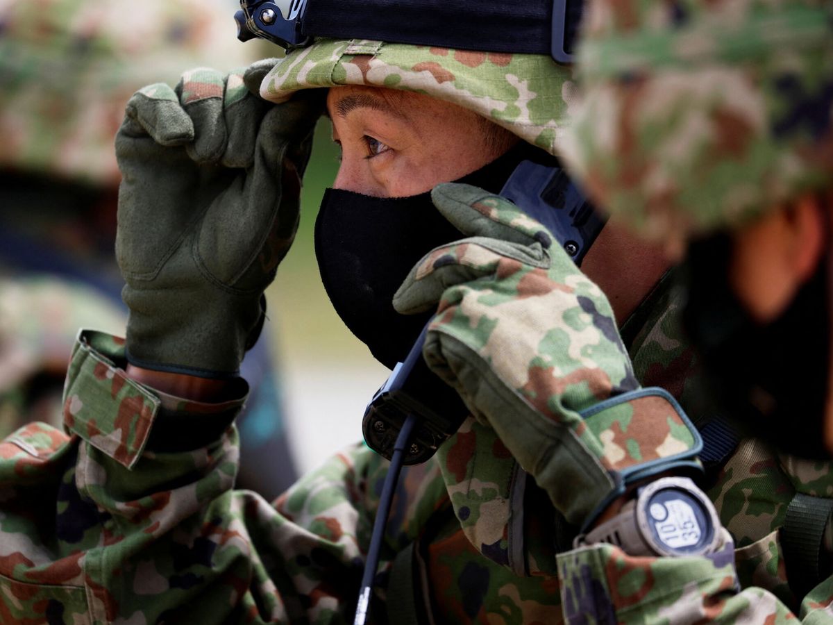 Foto: Maniobras militares en Japón. (Reuters/Issei Kato)
