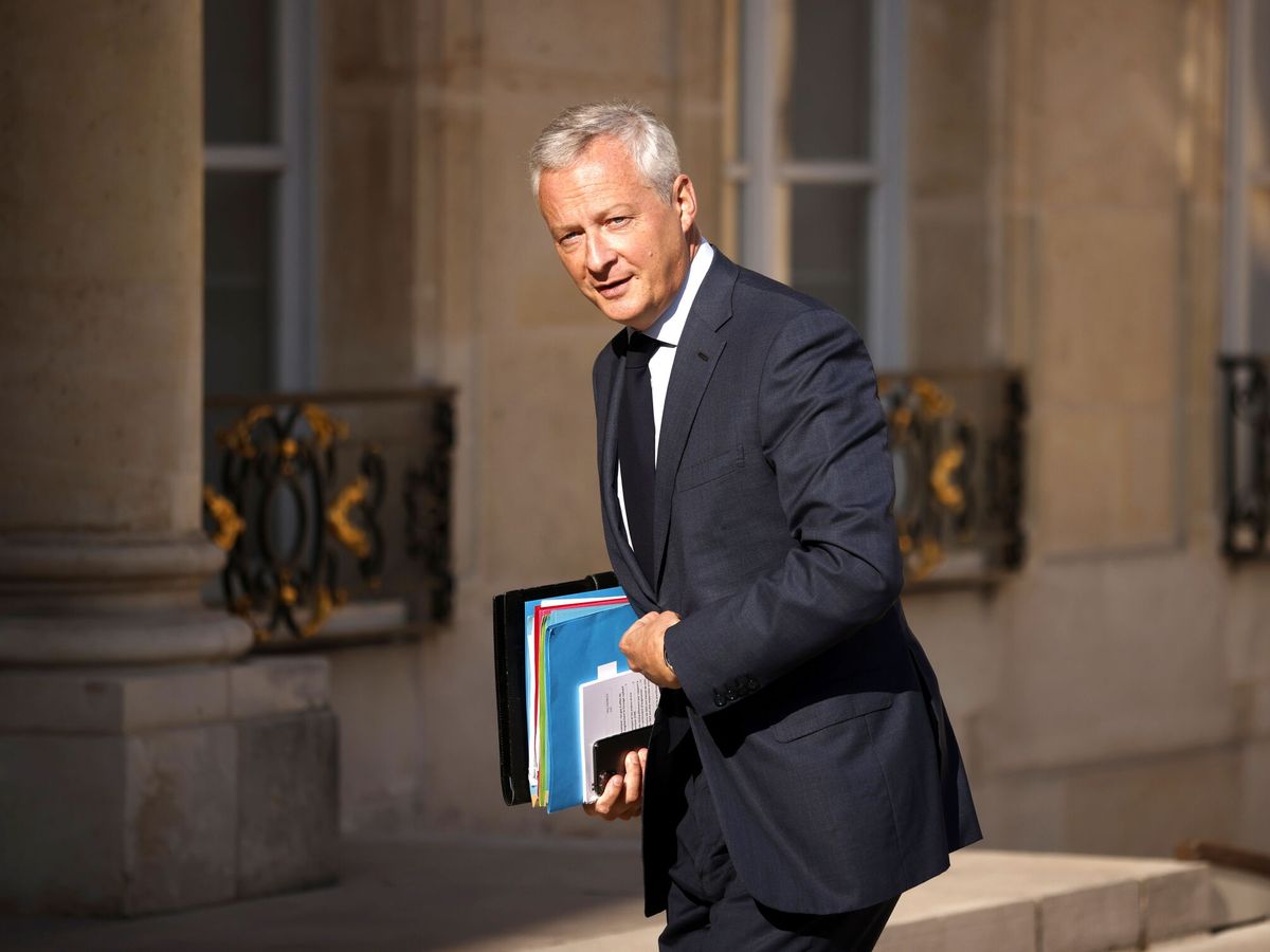 Foto: El ministro francés de Economía, Bruno Le Maire. (EFE/EPA/Yoan Valat)