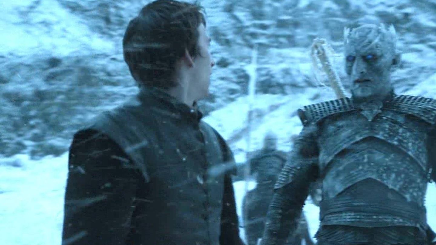 Bran se encuentra con el Rey de la Noche. (HBO)
