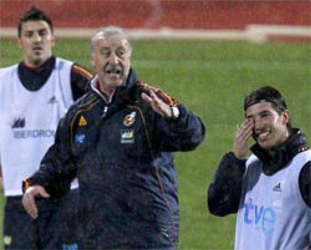Foto: Villa teme alguna lesión y a Ramos no le desagrada "volver a los orígenes"