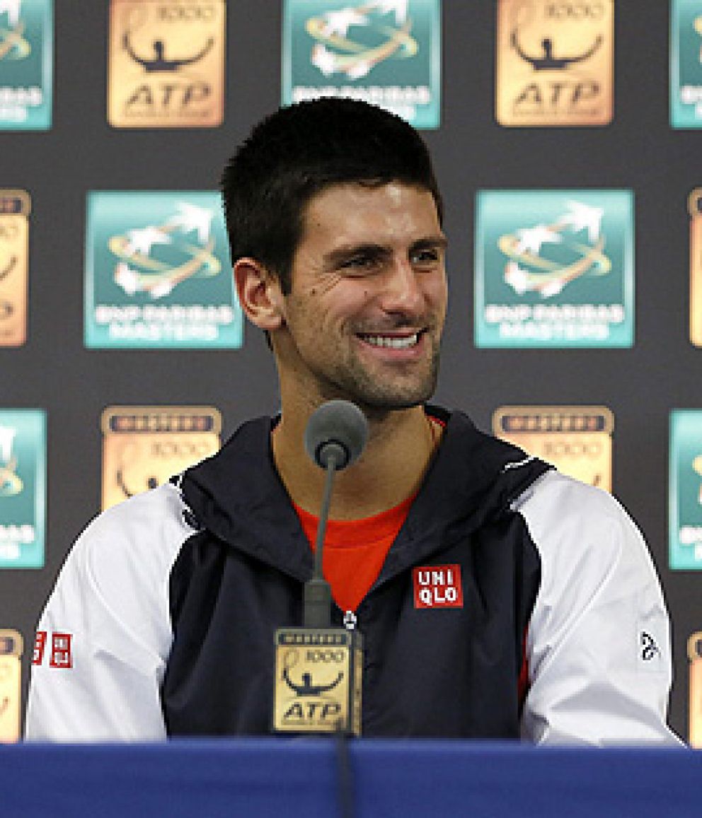 Foto: La salud de Djokovic pone en peligro su participación en París-Bercy