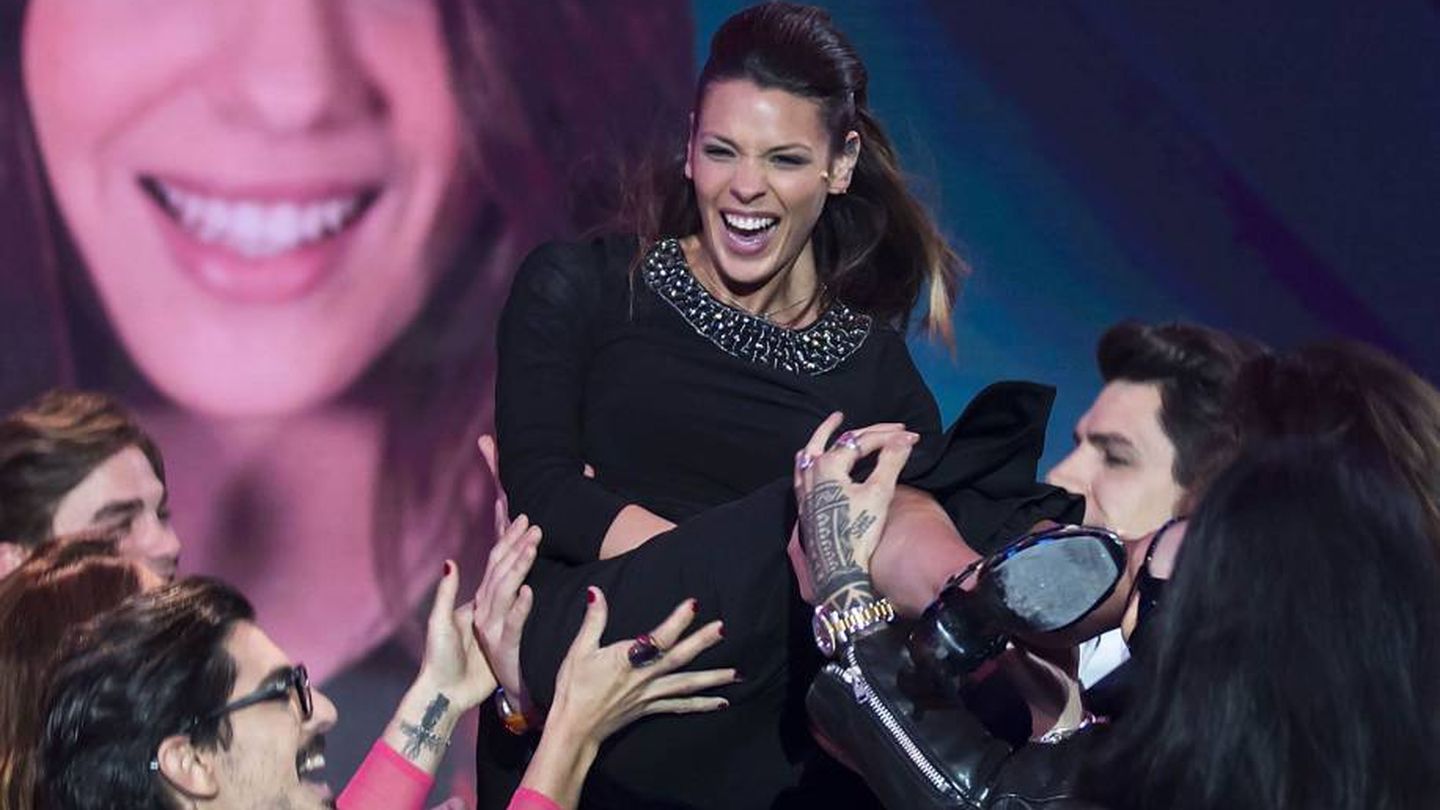 Laura Matamoros al ganar 'GH VIP 4'. (Mediaset España)