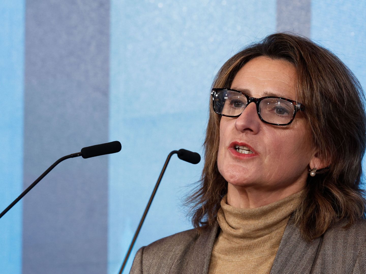 La ministra de Transición Ecológica, Teresa Ribera. (EFE/J.J. Guillén)
