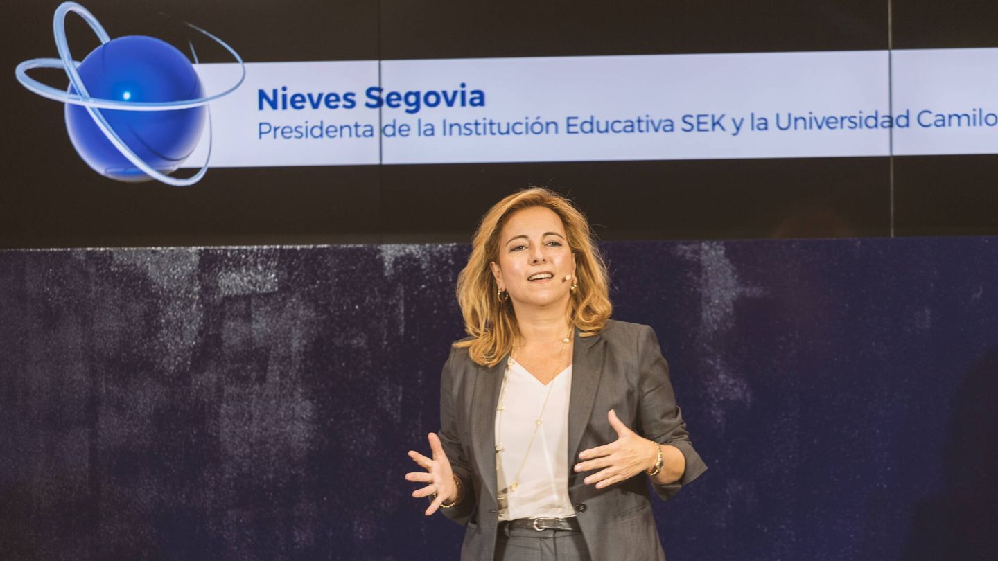 Nieves Segovia, presidenta de la Institución Educativa SEK. (Jorge Álvaro Manzano)