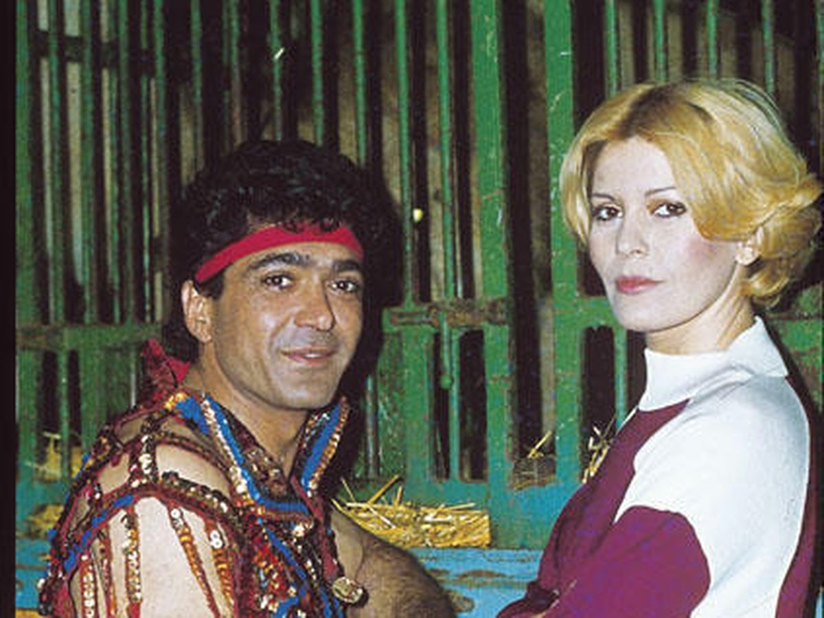 Foto: Bárbara Rey y Ángel Cristo. (IG)