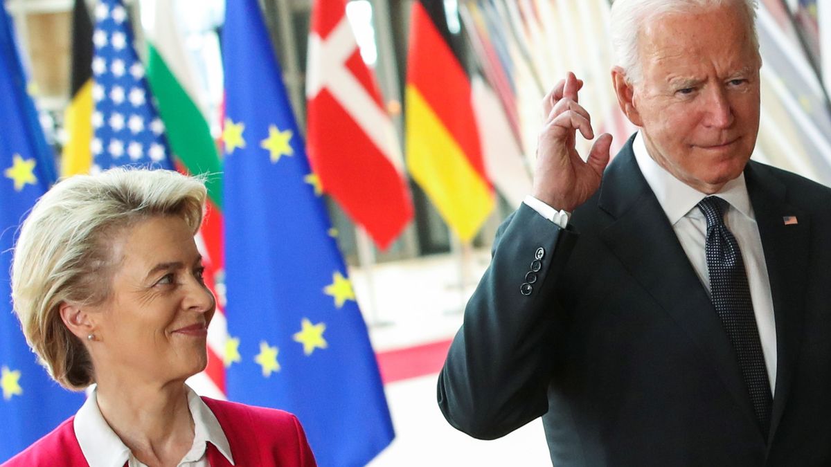 La UE y Biden sellan su luna de miel con una tregua comercial, pero las diferencias siguen   