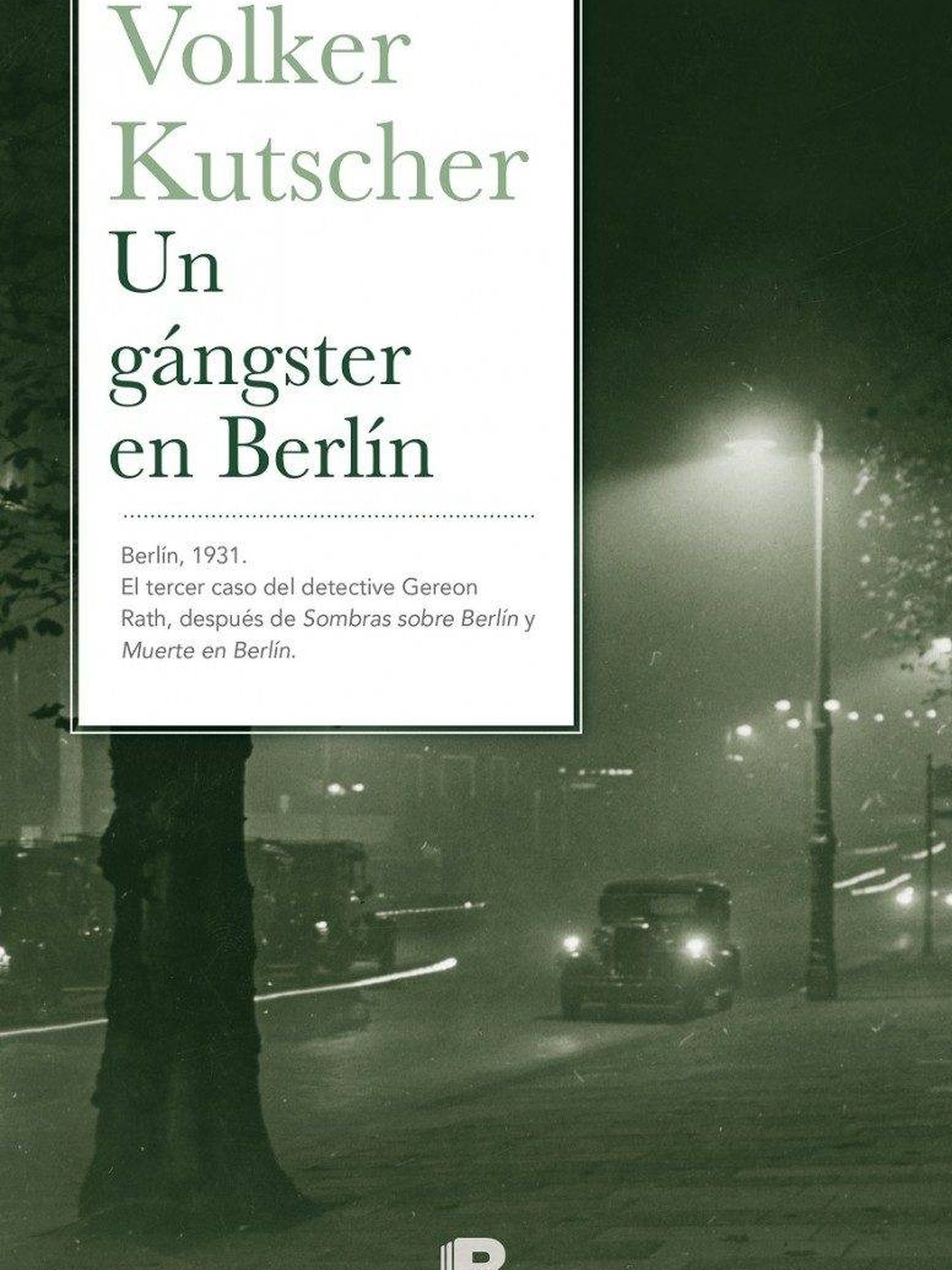 Portada de 'Un gángster en Berlín'