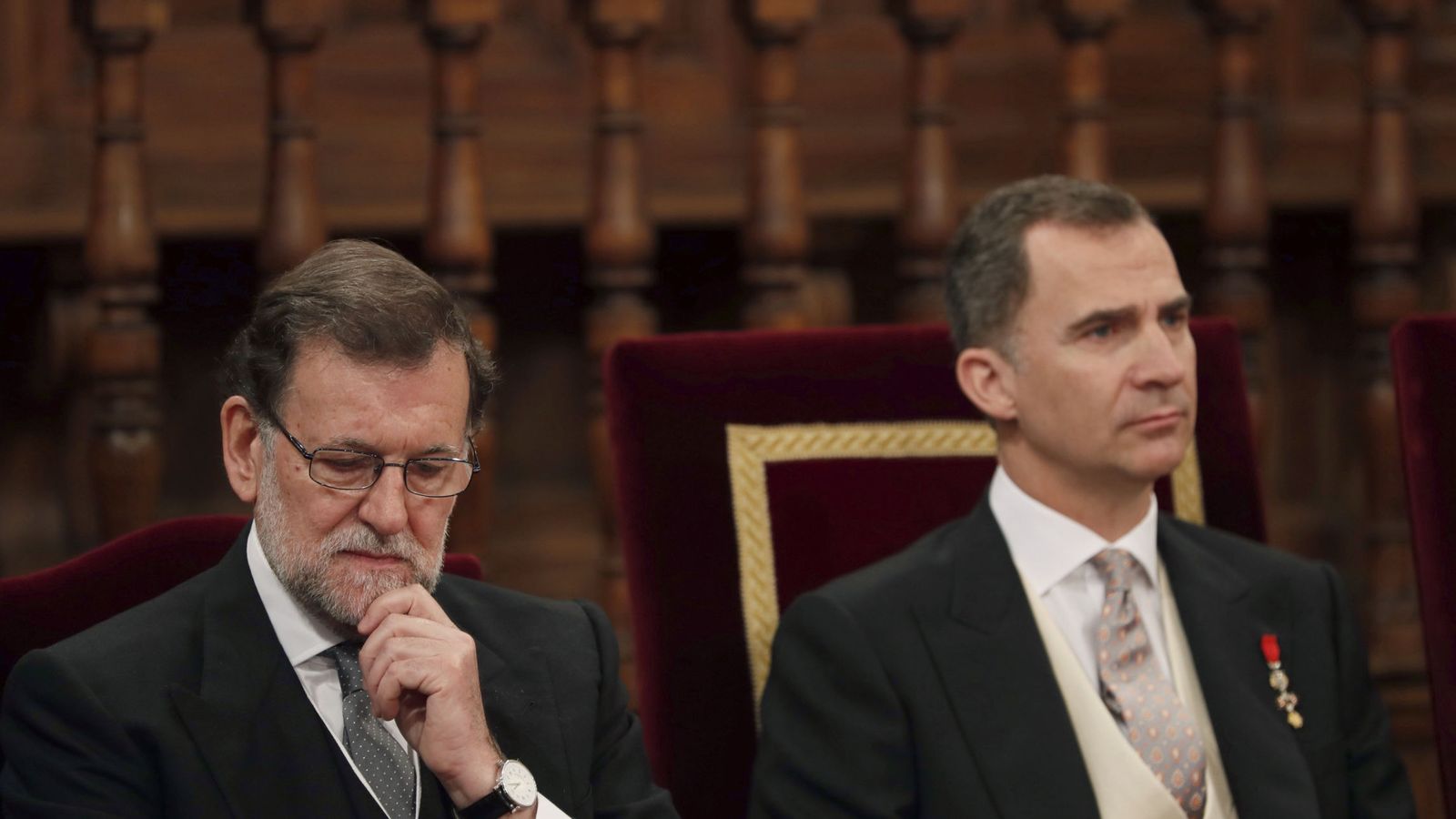 Foto: Mariano Rajoy y Felipe VI. (EFE)