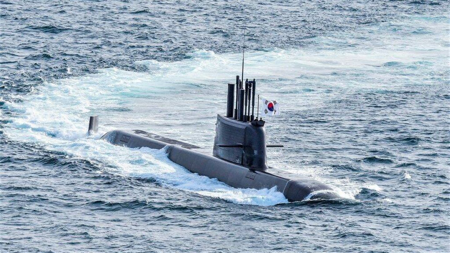 Submarino coreano KSS-III-Dosan-Ahn-Changho. (RoK Navy)