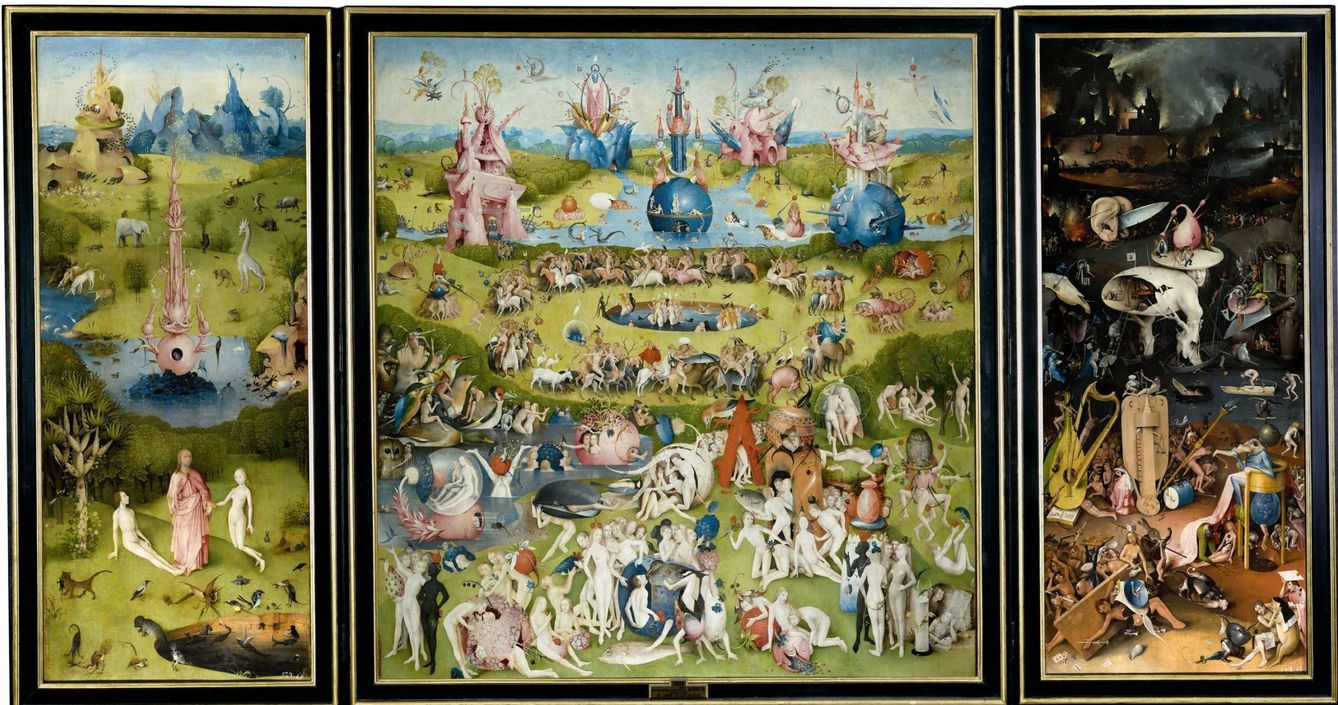'El jardín de las delicias', la pintura más célebre del Bosco.