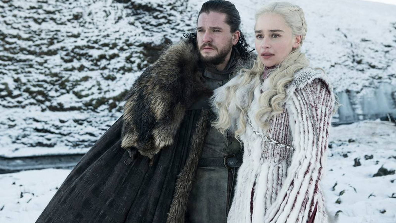 Foto: Jon Snow y Daenerys Targaryen en la última temporada de 'Juego de Tronos'. (HBO)