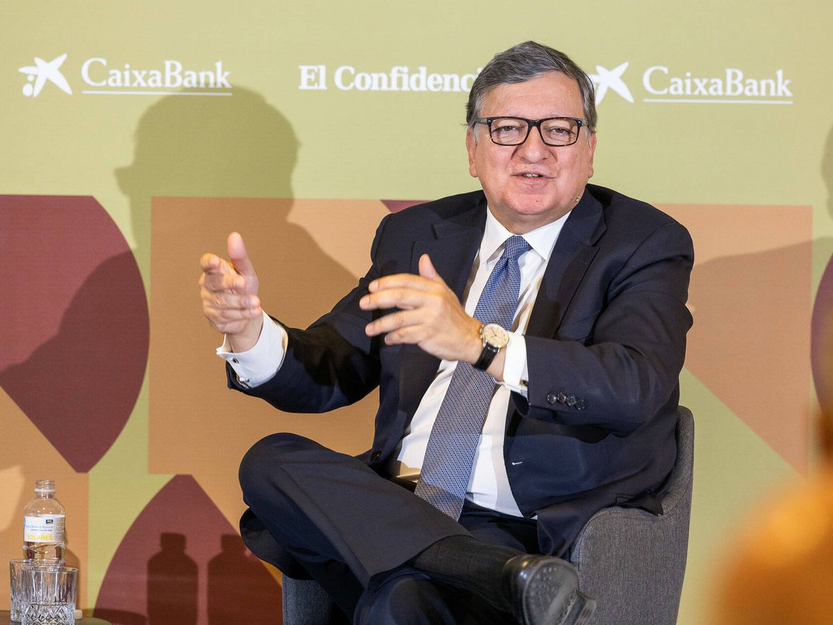 Foto: Durão Barroso, durante su intervención.