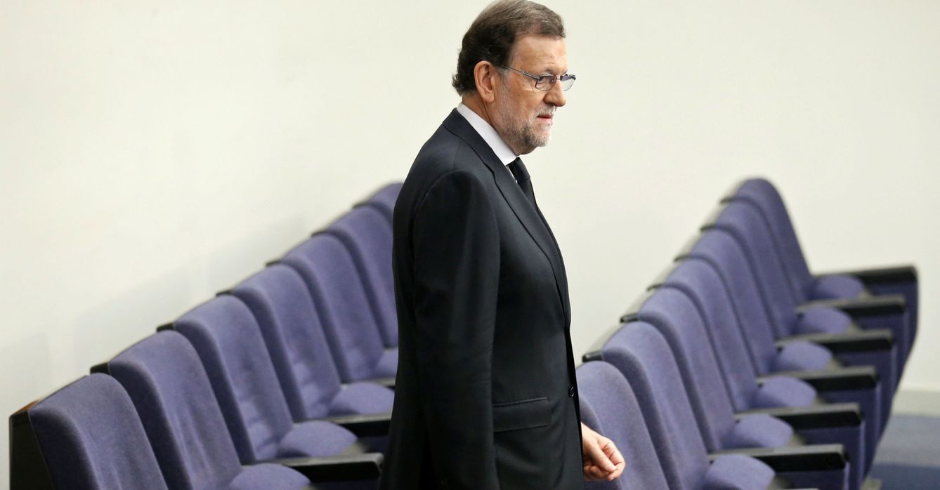 Mariano Rajoy en la Moncloa el pasado viernes. (Reuters)