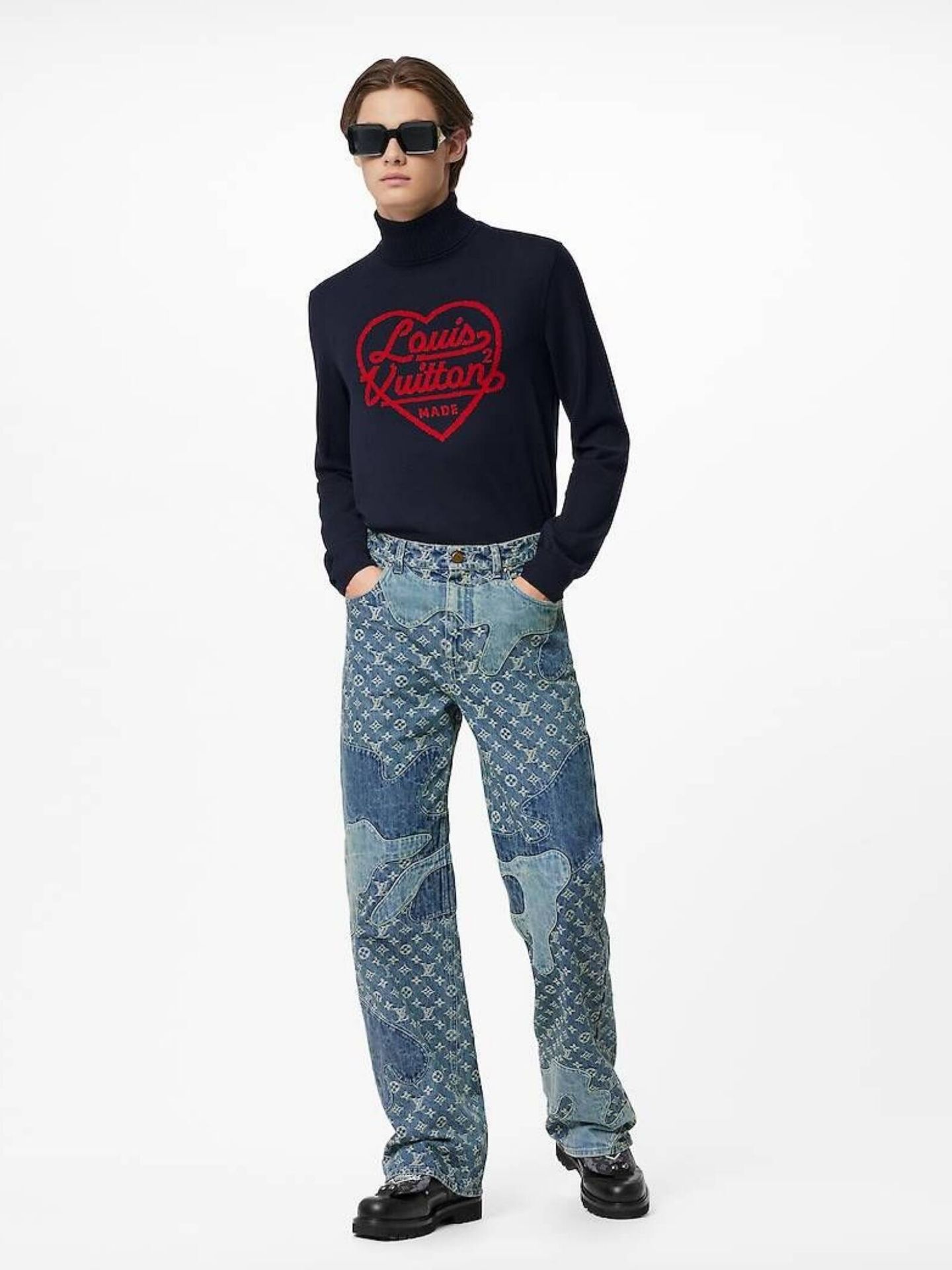 El pantalón de Louis Vuitton que tiene Victoria Federica. (Cortesía)