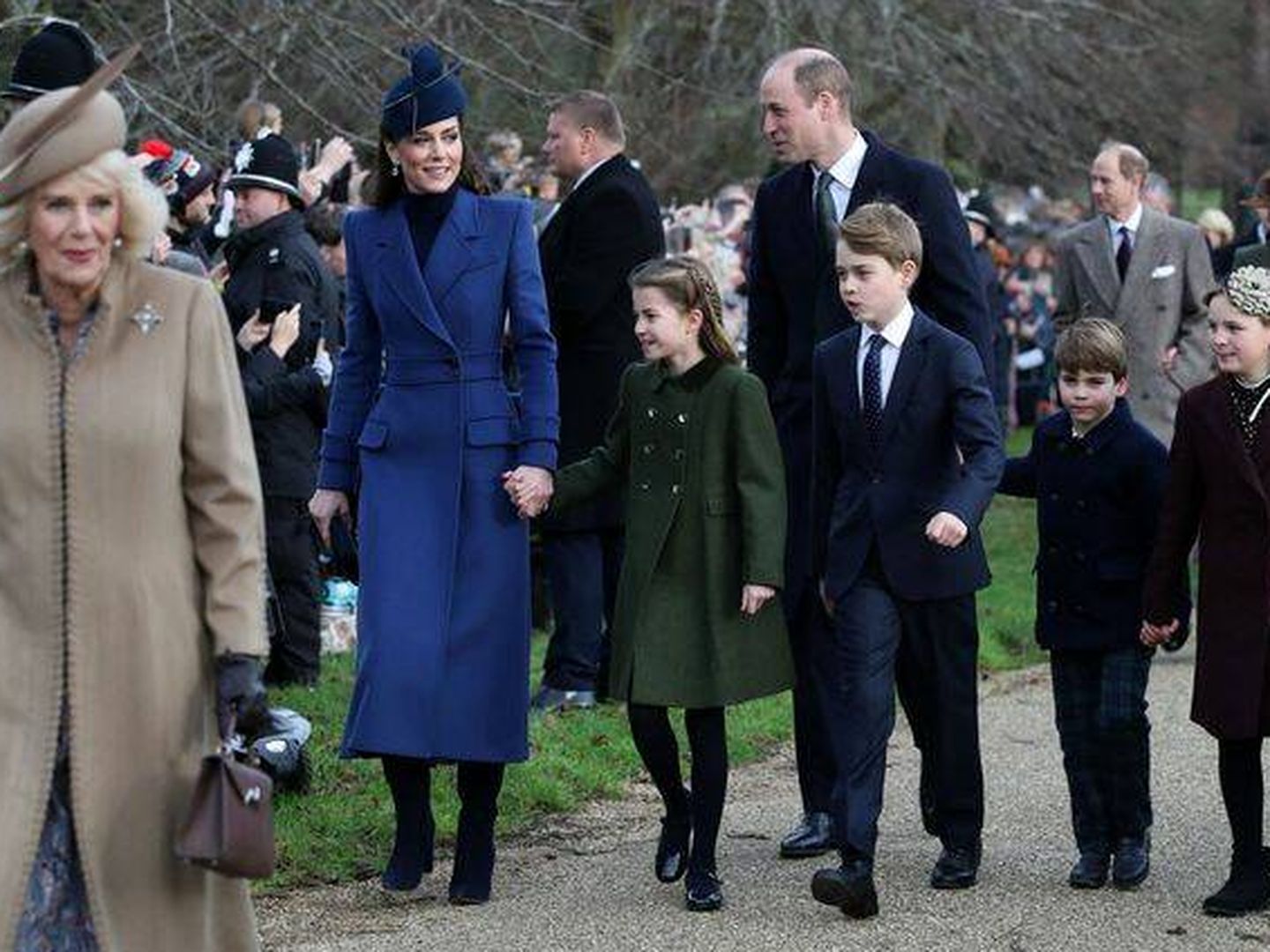  La familia real británica. (Reuters)