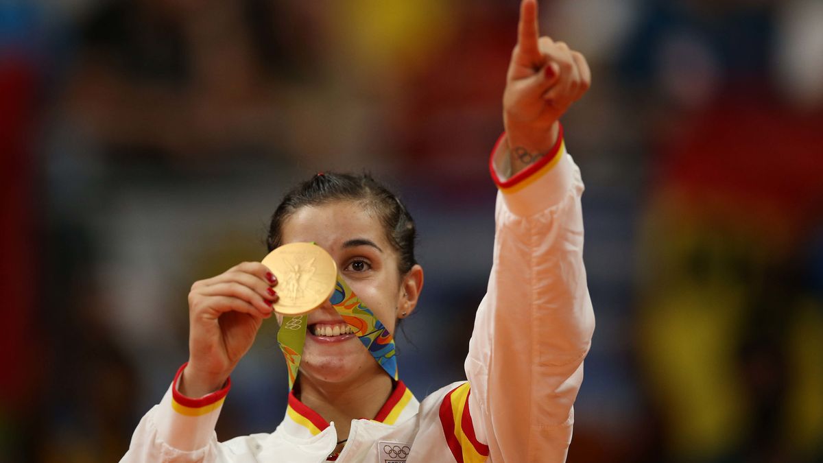 La grandiosa Carolina Marín reina en Río y se cuelga la medalla de oro de bádminton