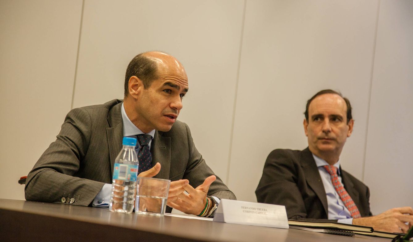 Fernando Trueba, socio de Corpfin Capital, y José María Muñoz, socio de MCH Private Equity. (Foto: Jorge Álvaro)