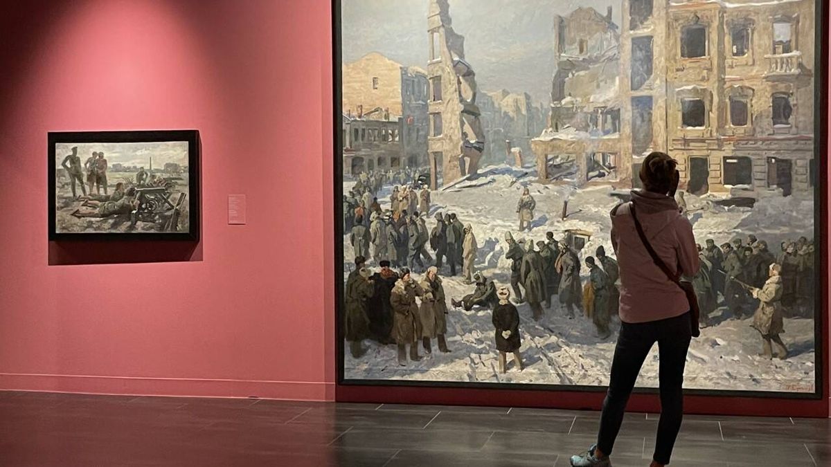 ‘Guerra y paz’: muerte, miseria y refugiados en el Museo Ruso