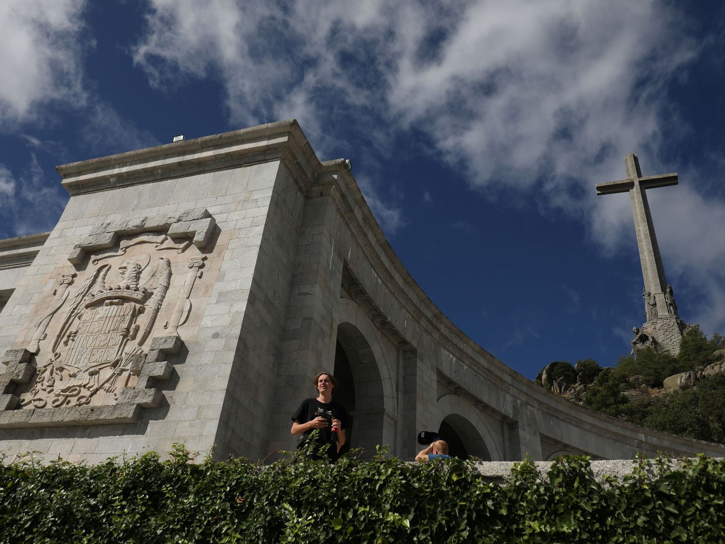 Vista del Valle de los Caídos, situado en el municipio madrileño de San Lorenzo de El Escorial. (Reuters)