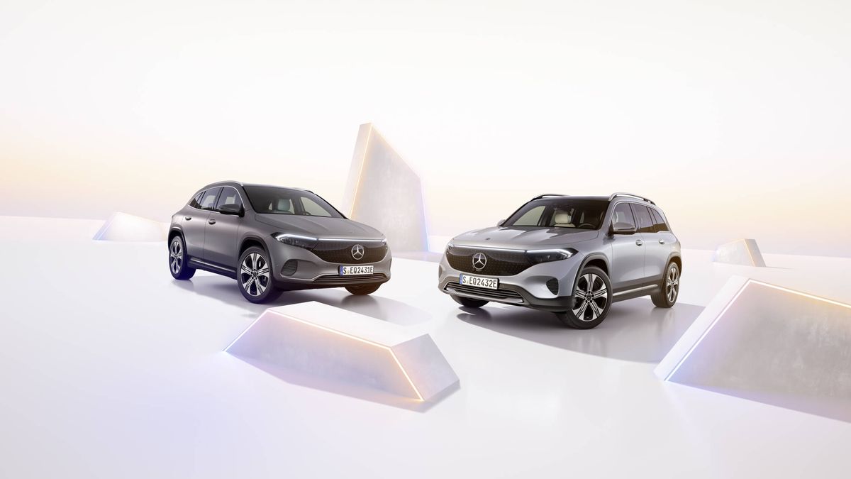 Mercedes-Benz actualiza los eléctricos EQA y EQB: retoques estéticos y más autonomía