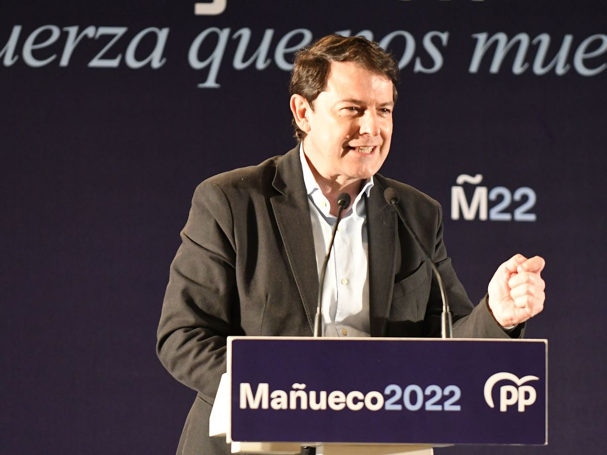 Foto: Alfonso Fernández Mañueco. (EFE/J. Casares)