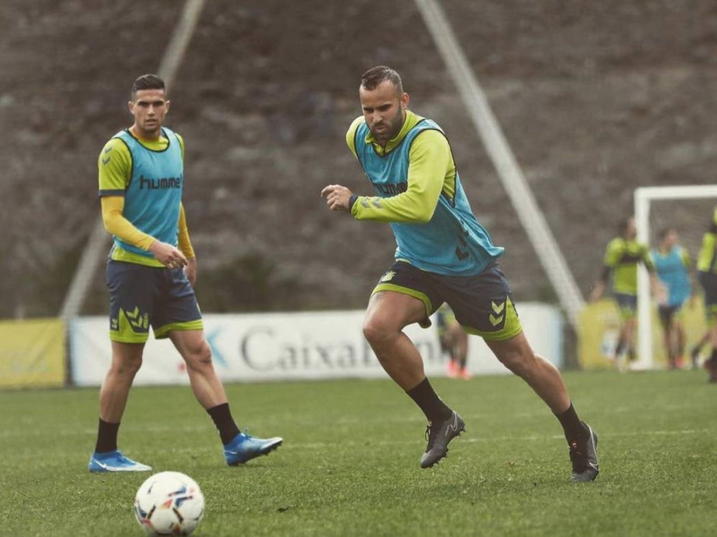 Jesé en un entrenamiento con la UD Las Palmas. (instagram Jesé Rodríguez)