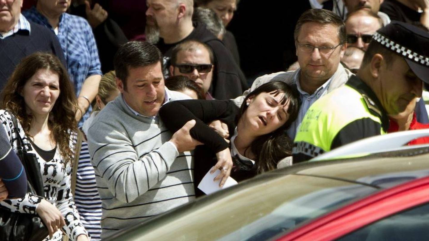 Marianela, exmujer y madre de las víctimas del doble asesinato en Almonte (Huelva). (EFE)