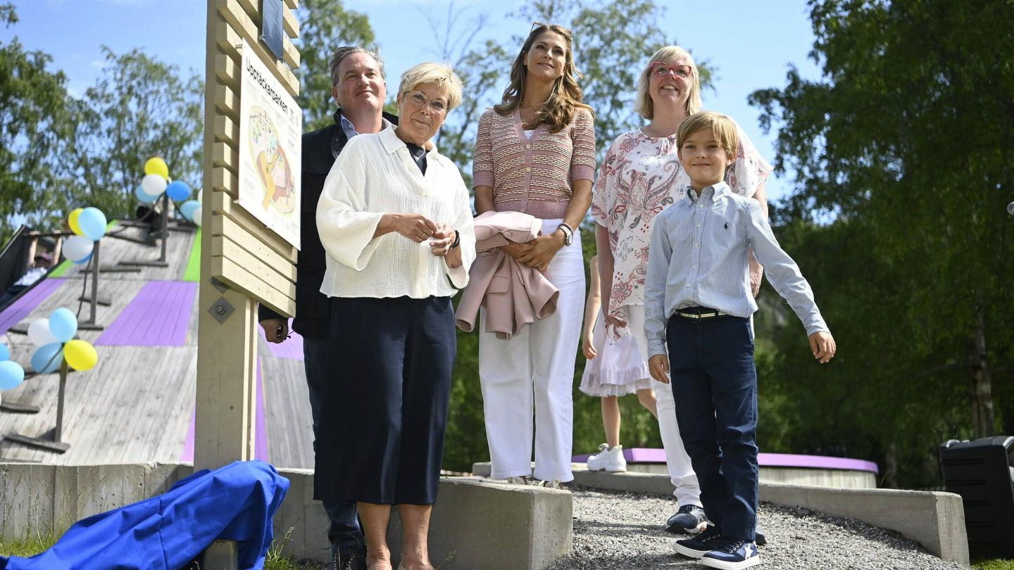 El príncipe Nicolas de Suecia inaugura el Discovery Park. (Cordon Press)