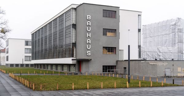 Foto: El edificio de la Bauhaus en Dessau, Alemania. (EFE)