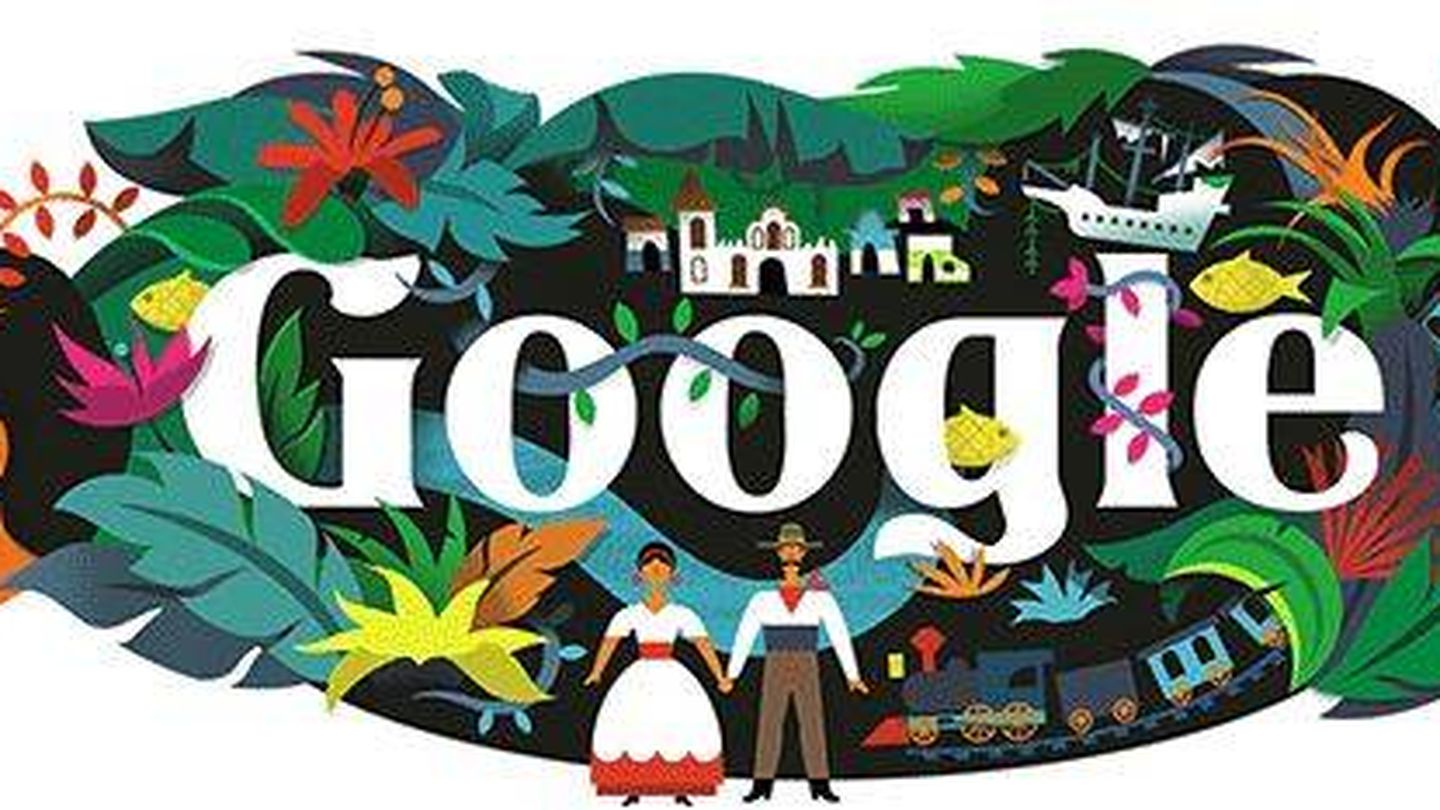 'Doodle' por el aniversario del nacimiento de Gabriel García Márquez
