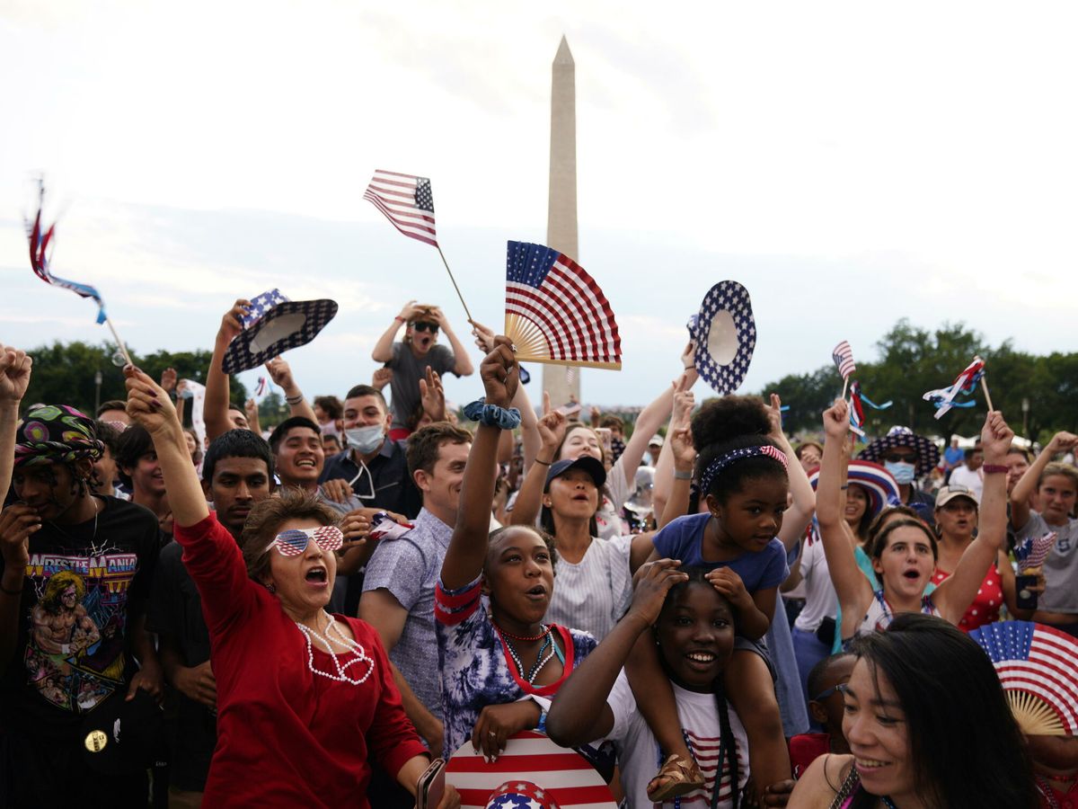 Foto: Celebraciones del 4 de julio en Washington. (Reuters)