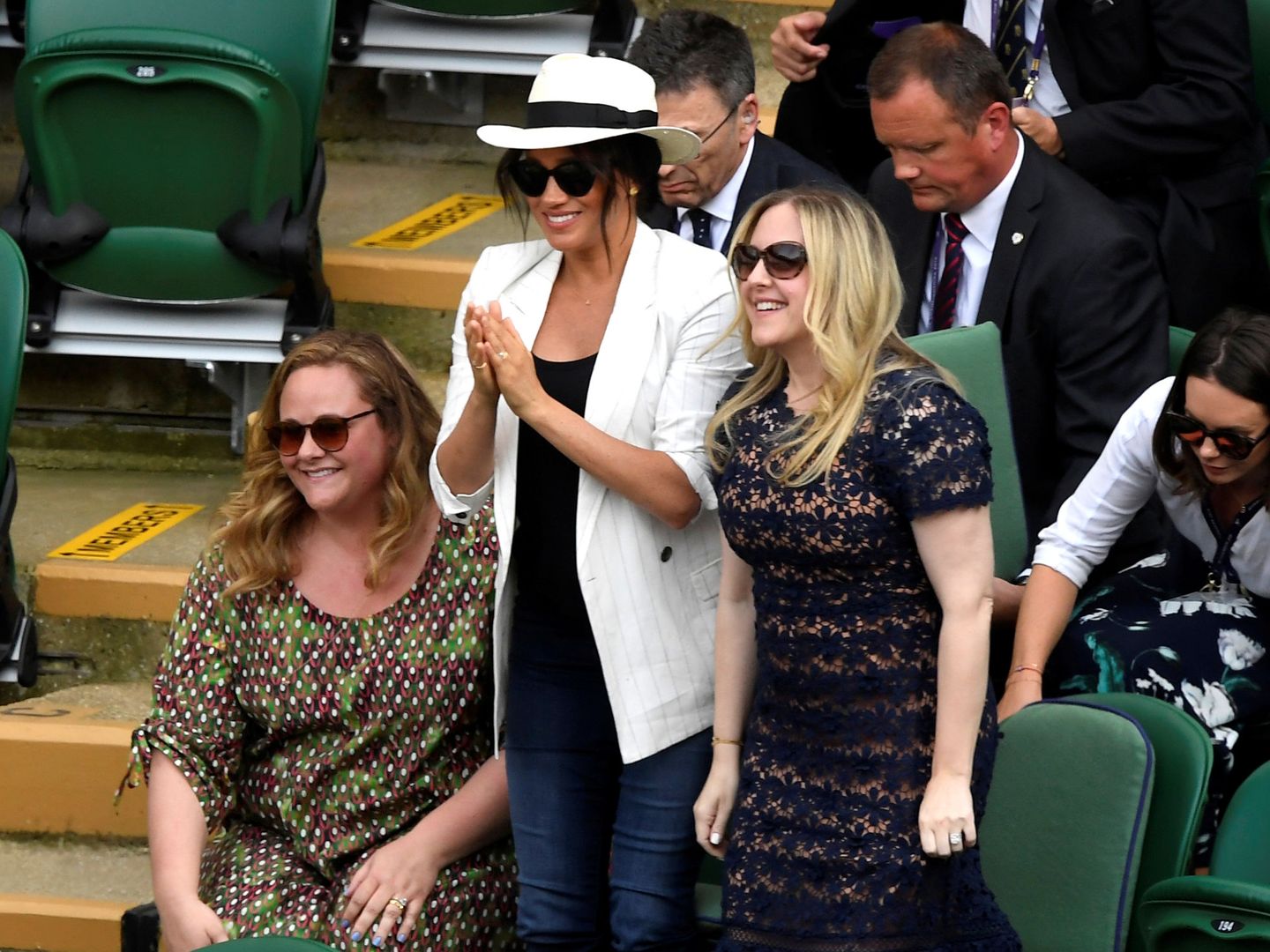 La duquesa en Wimbledon. (Reuters)