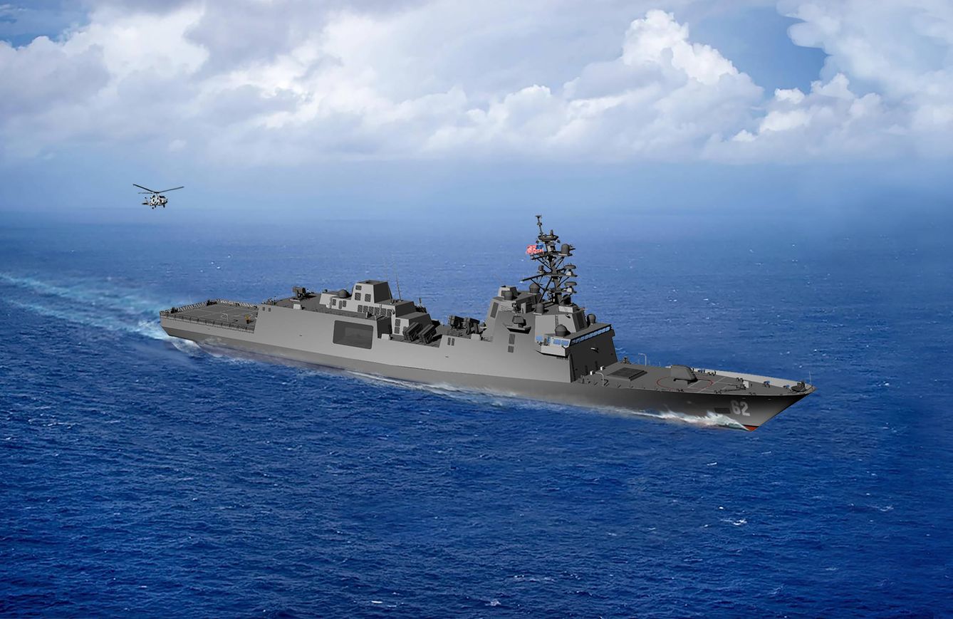 Diseño de la futura fragata USS Constellation FFG(X). (Foto: US Navy)