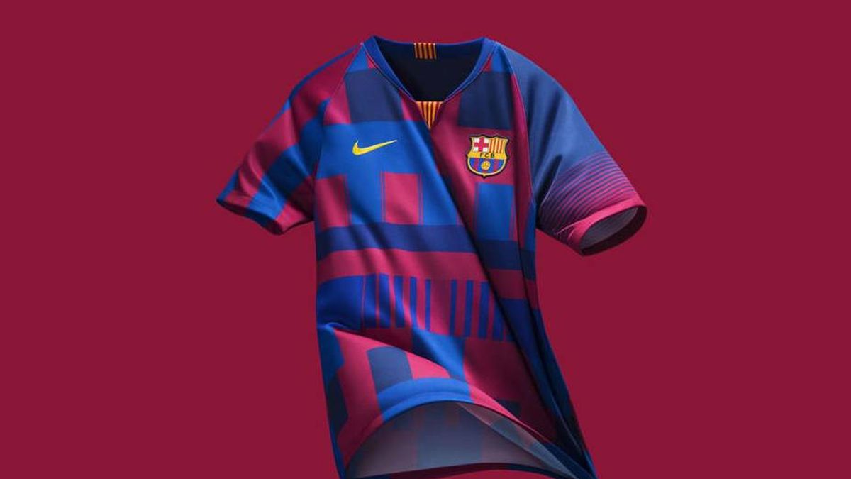 Nike celebra sus años el Barcelona con una camiseta en edición limitada