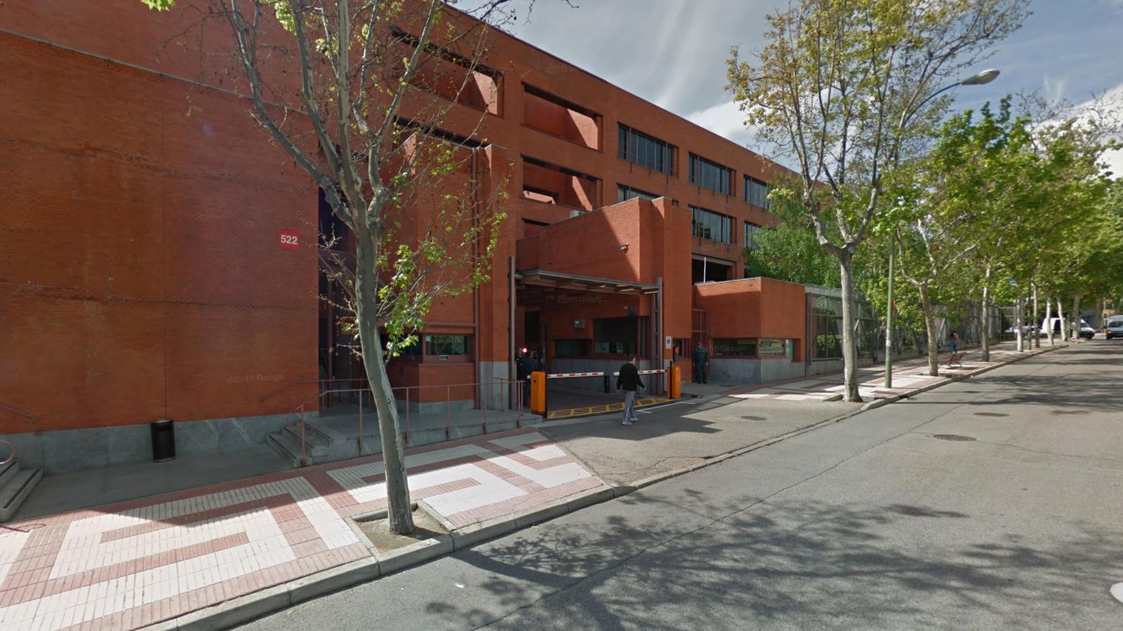 Foto: Central logística del BdE situada en el número 522 de la calle Alcalá de Madrid. (Google Maps)