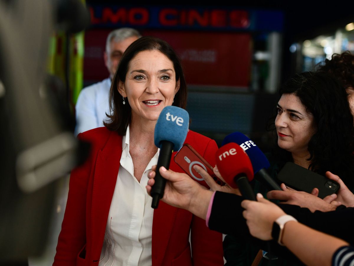 Foto: La candidata por el PSOE a la alcaldía de Madrid, Reyes Maroto. (EFE/Víctor Lerena)