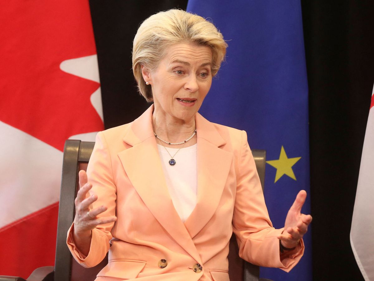 Foto: Presidenta de la Comisión Europea, Úrsula von der Leyen. (Reuters/Lars Hagberg)
