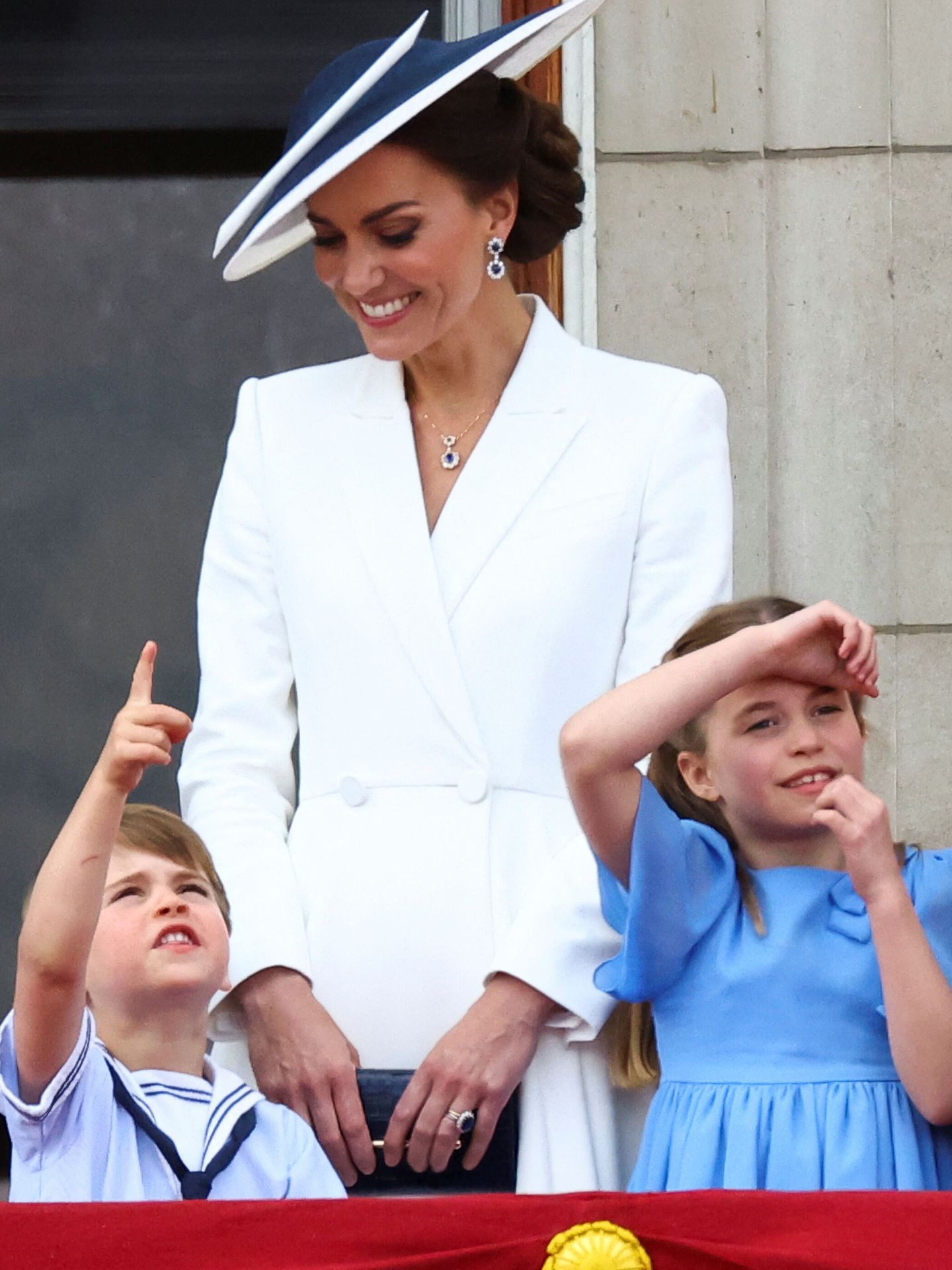 La duquesa de Cambridge, en Trooping the Colour. (Reuters/Hannah McKay)