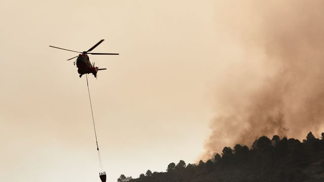 Foto de Incendio forestal de Vall d'Ebo (Alicante)