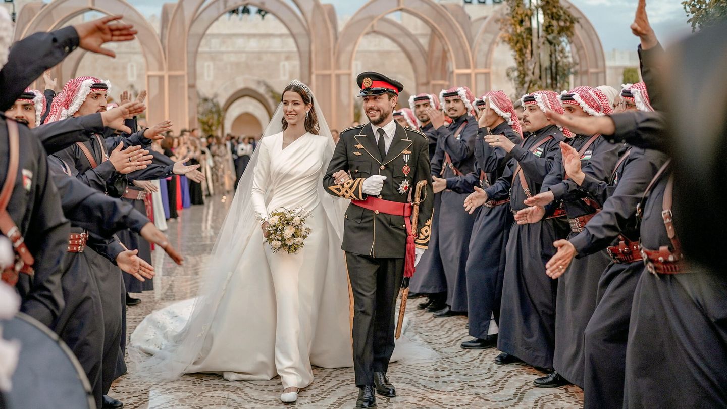 La boda de Hussein y Rajwa. (RHC)