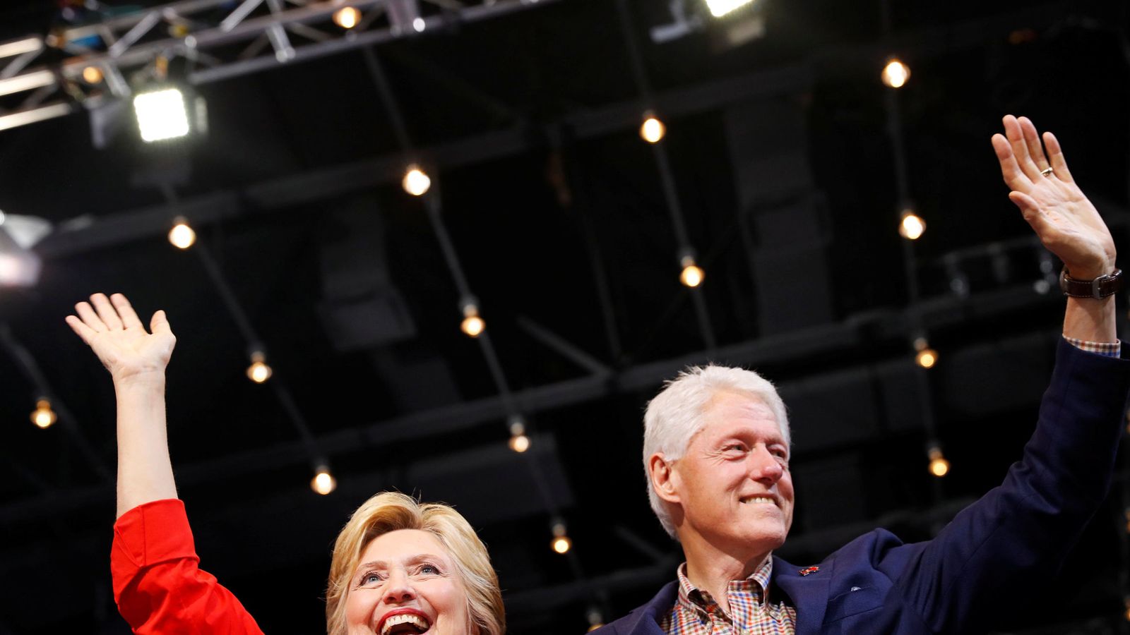 Foto: Hillary y Bill Clinton en un acto el pasado 30 de julio en Pensilvania