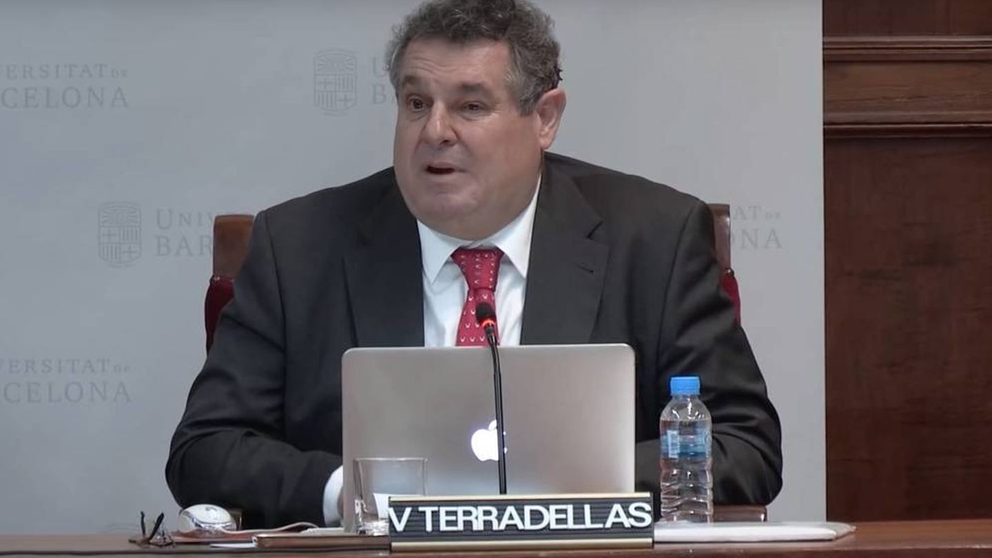 Víctor Terradellas en una conferencia. (YouTube)