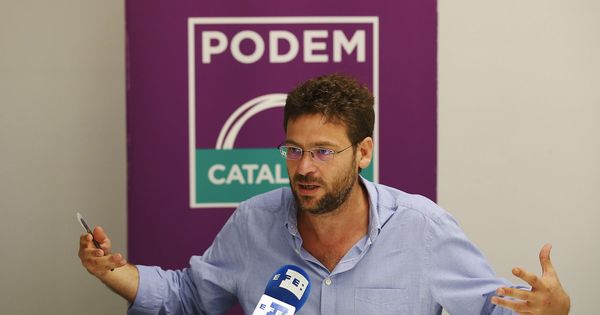 Foto: El secretario general de Podem Catalunya, Albano Dante Fachin. (EFE)