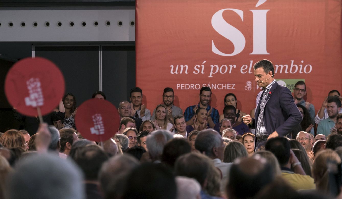 El candidato del PSOE a la presidencia del Gobierno, Pedro Sánchez. (EFE)