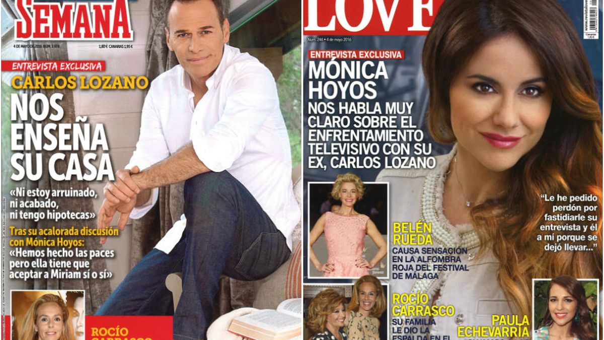 Carlos Lozano y Mónica Hoyos, cruce de declaraciones en las revistas