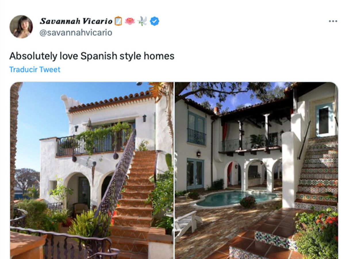 Foto: Una estadounidense se enamora de una casa de 'estilo español' y los tuiteros le cuentan la verdad de la vivienda en España (Twitter @savannahvicario)