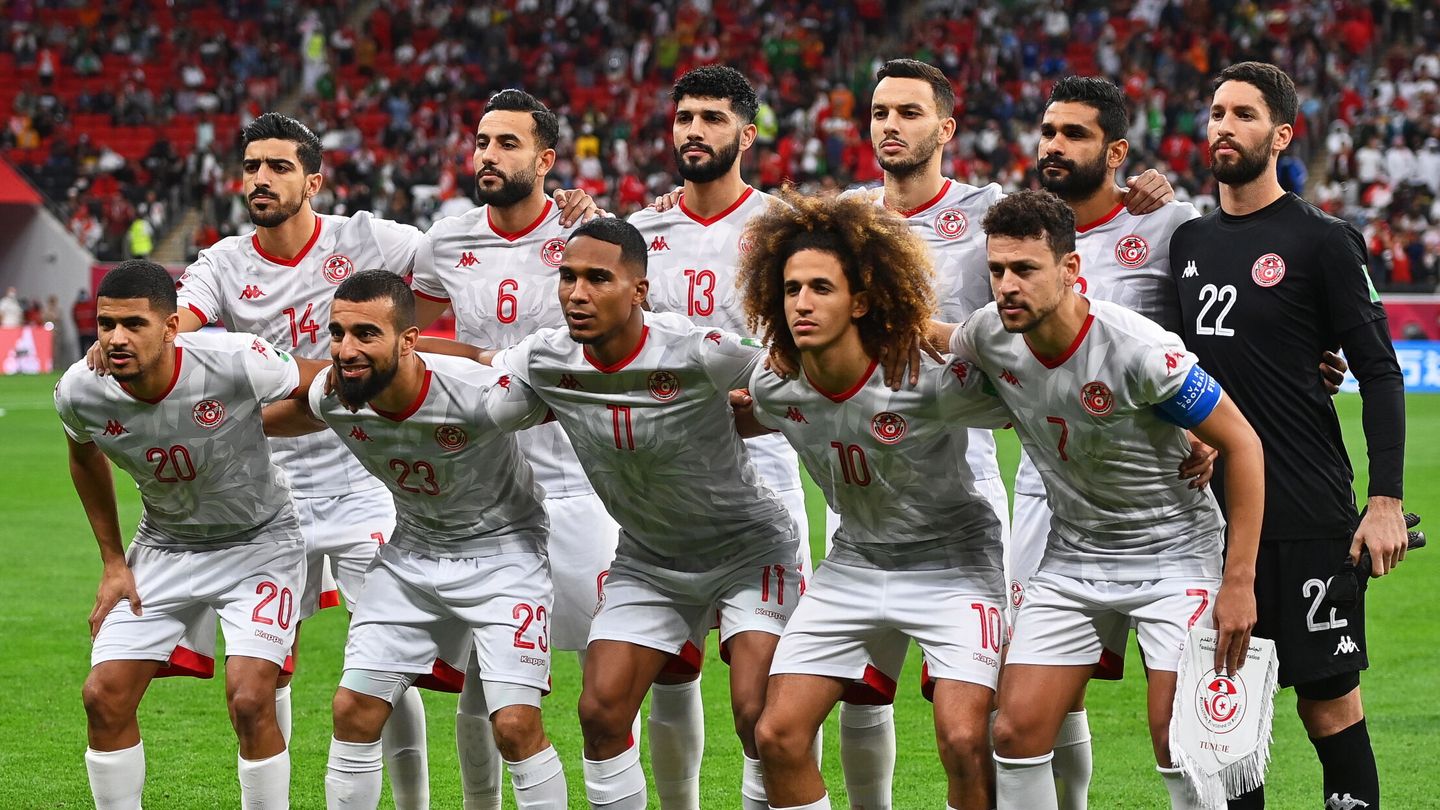Selección nacional de fútbol de Túnez.