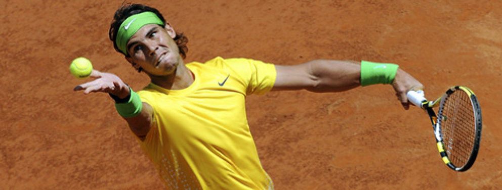 Foto: Rafa Nadal pasa a semifinales en Roma y mantiene el número uno